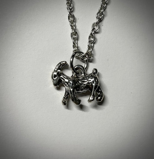 Goat Charm Necklace