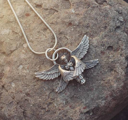 Wings of Light Talisman Necklace