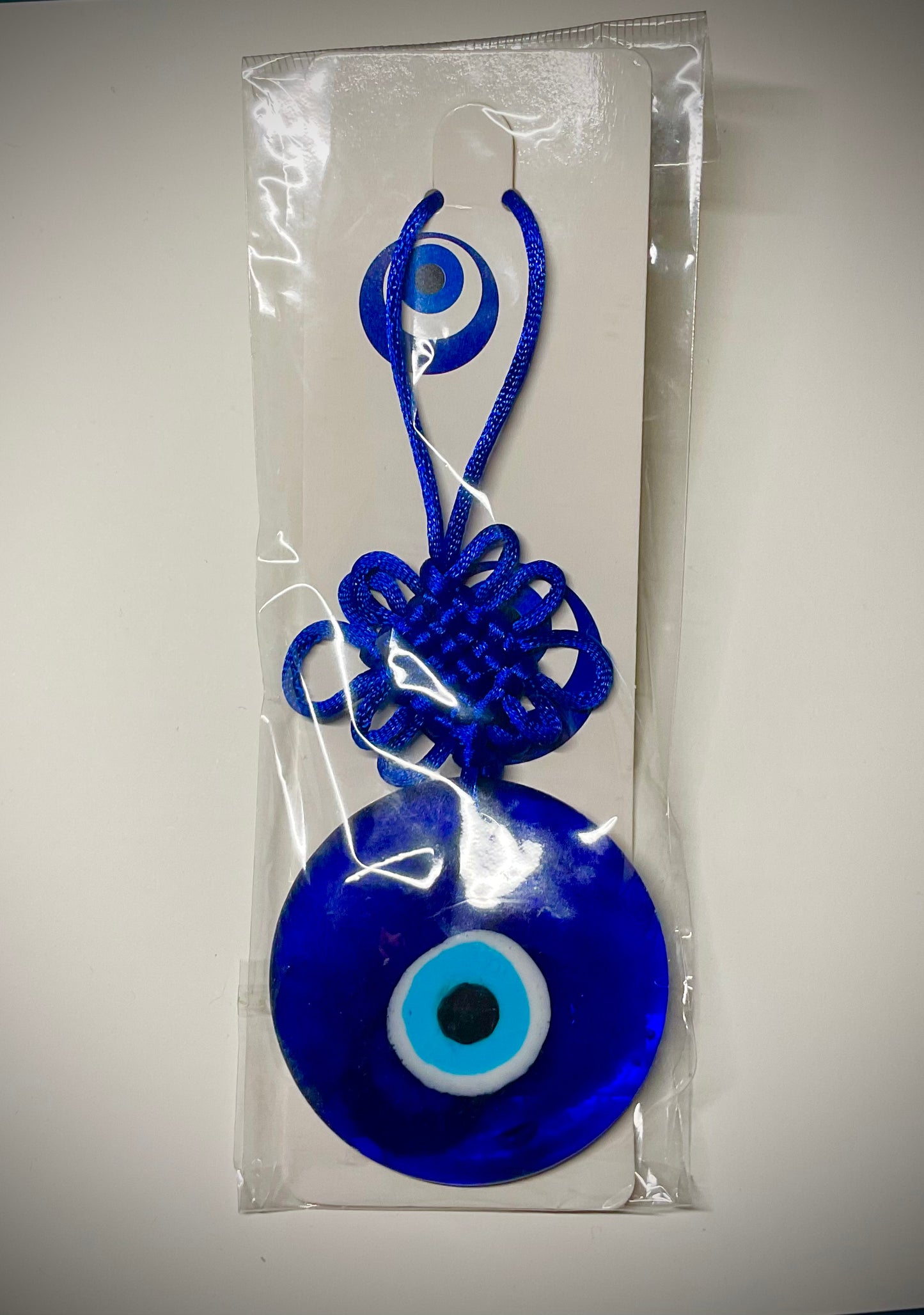 Evil Eye Wall Hanging With Blue Hanger