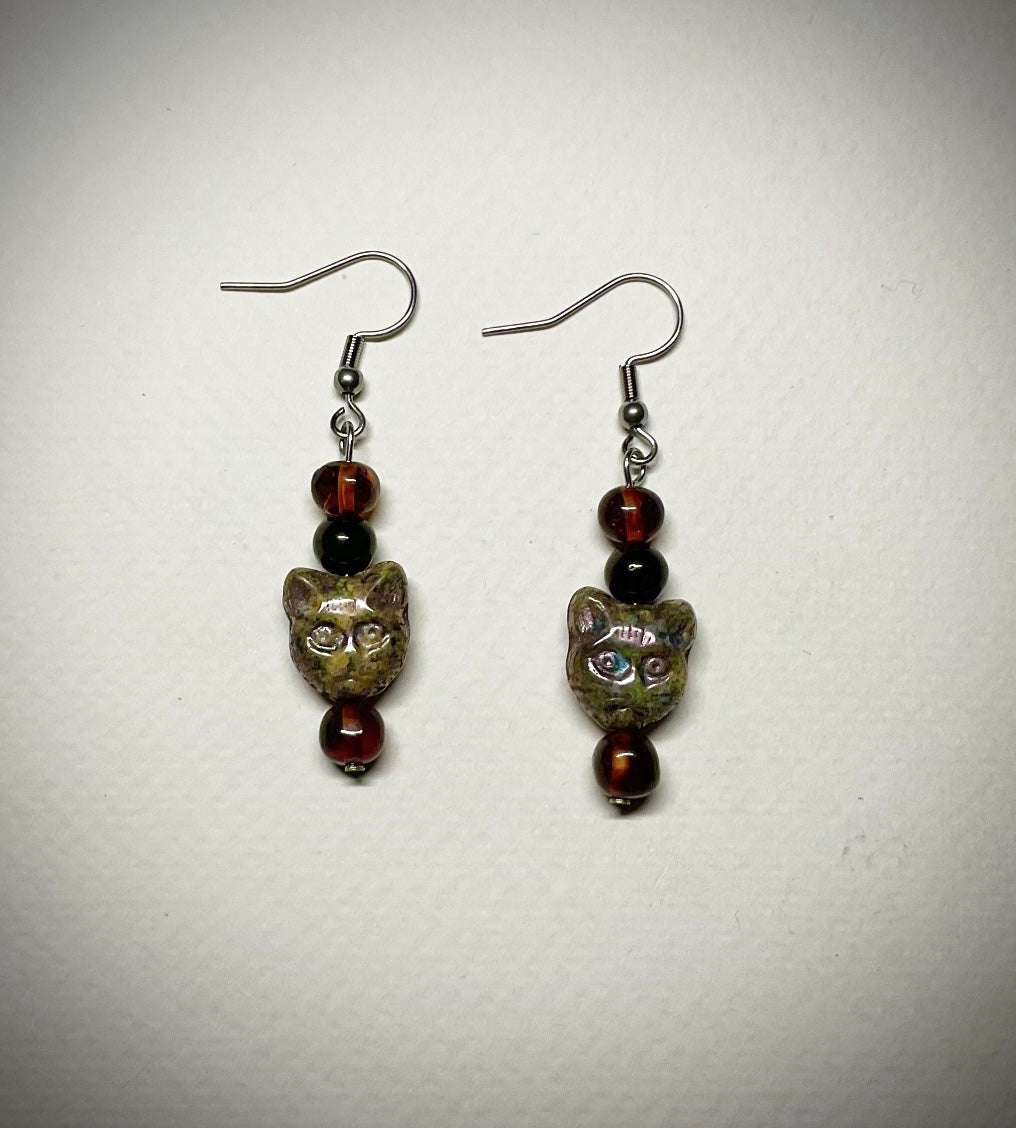 Bastet Earrings