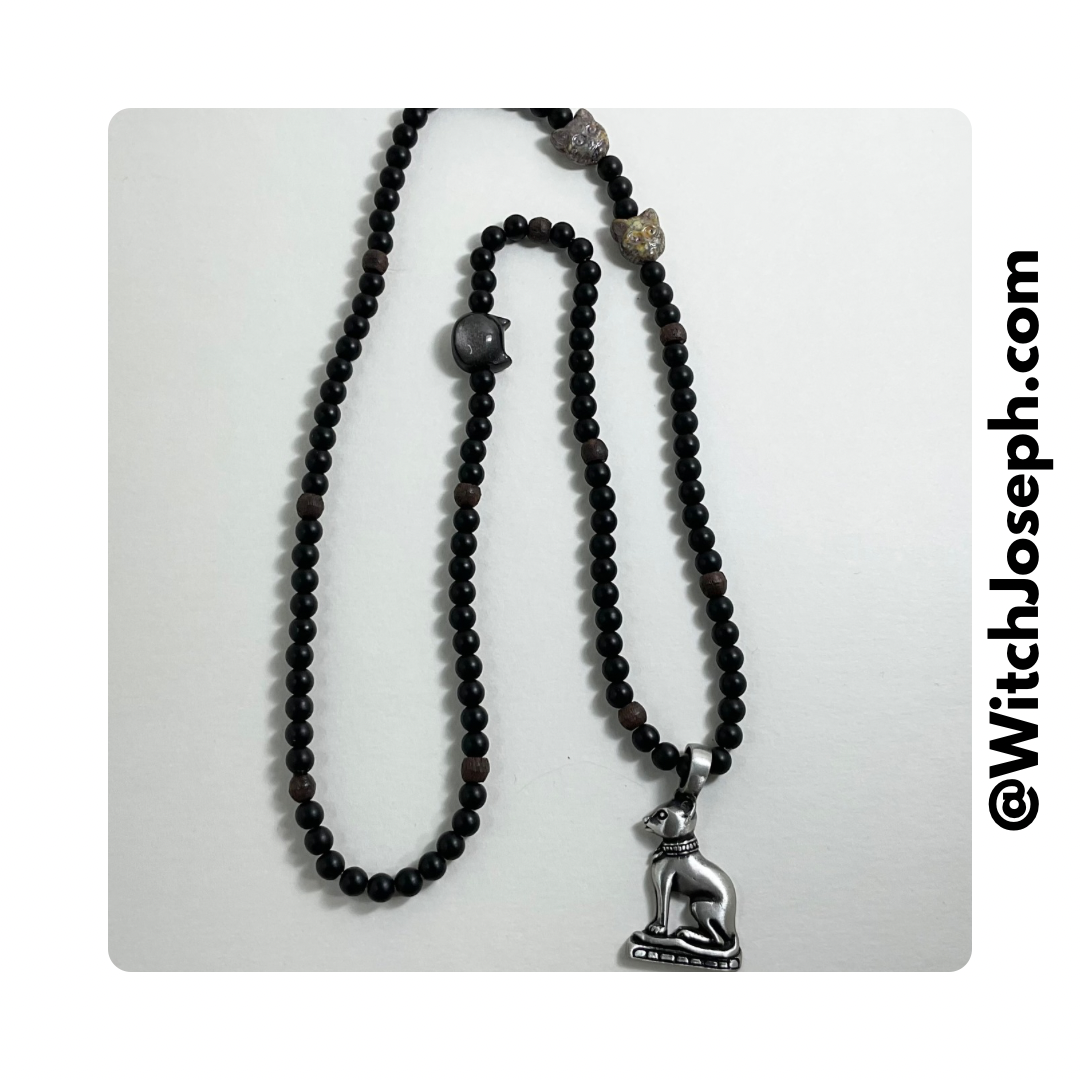 Bastet Goddess Talisman Necklace