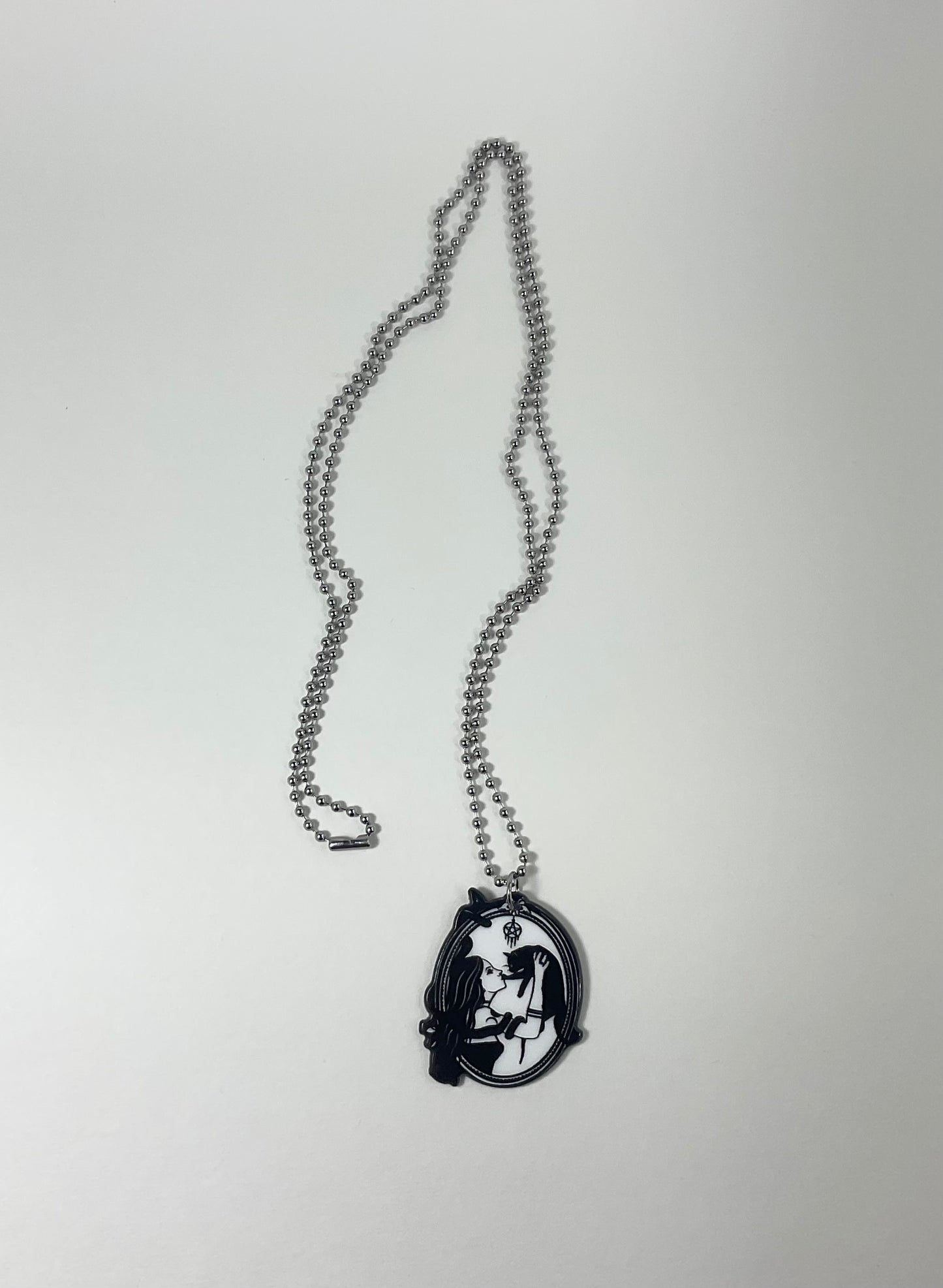 Hekate Witch and Cat Charm