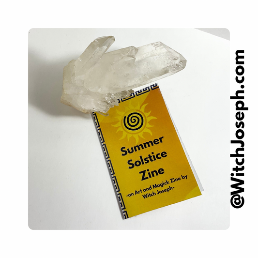 Summer Solstice Zine by Witch Joseph
