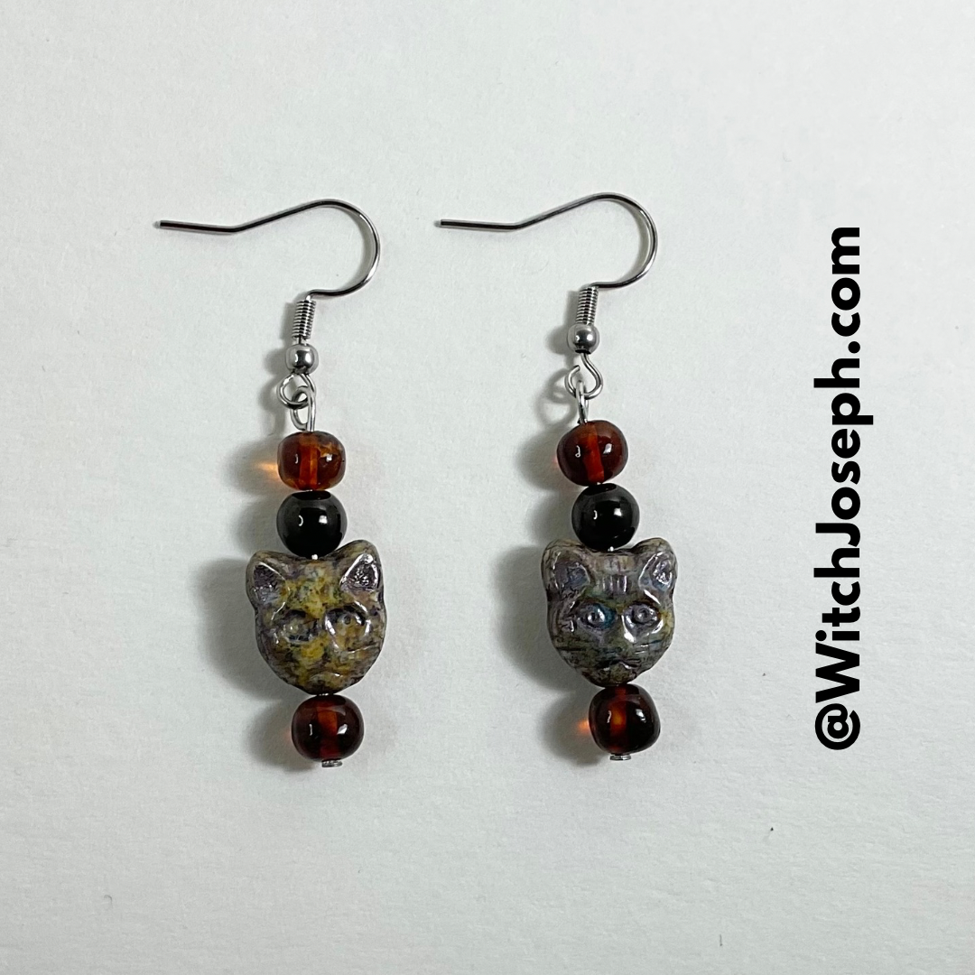 Bastet Earrings