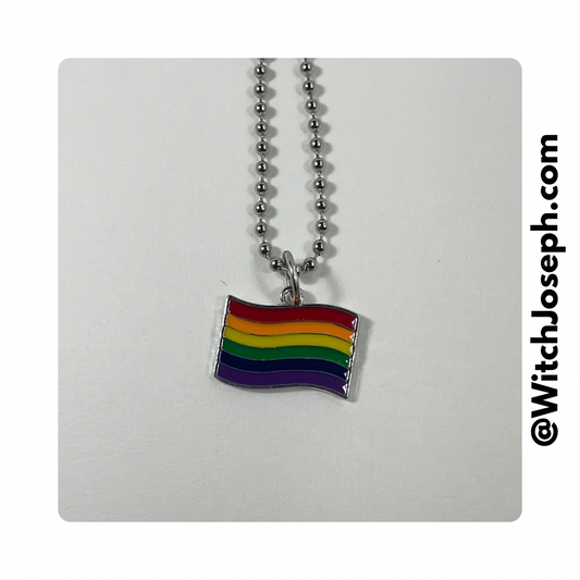 Rainbow Flag Charm