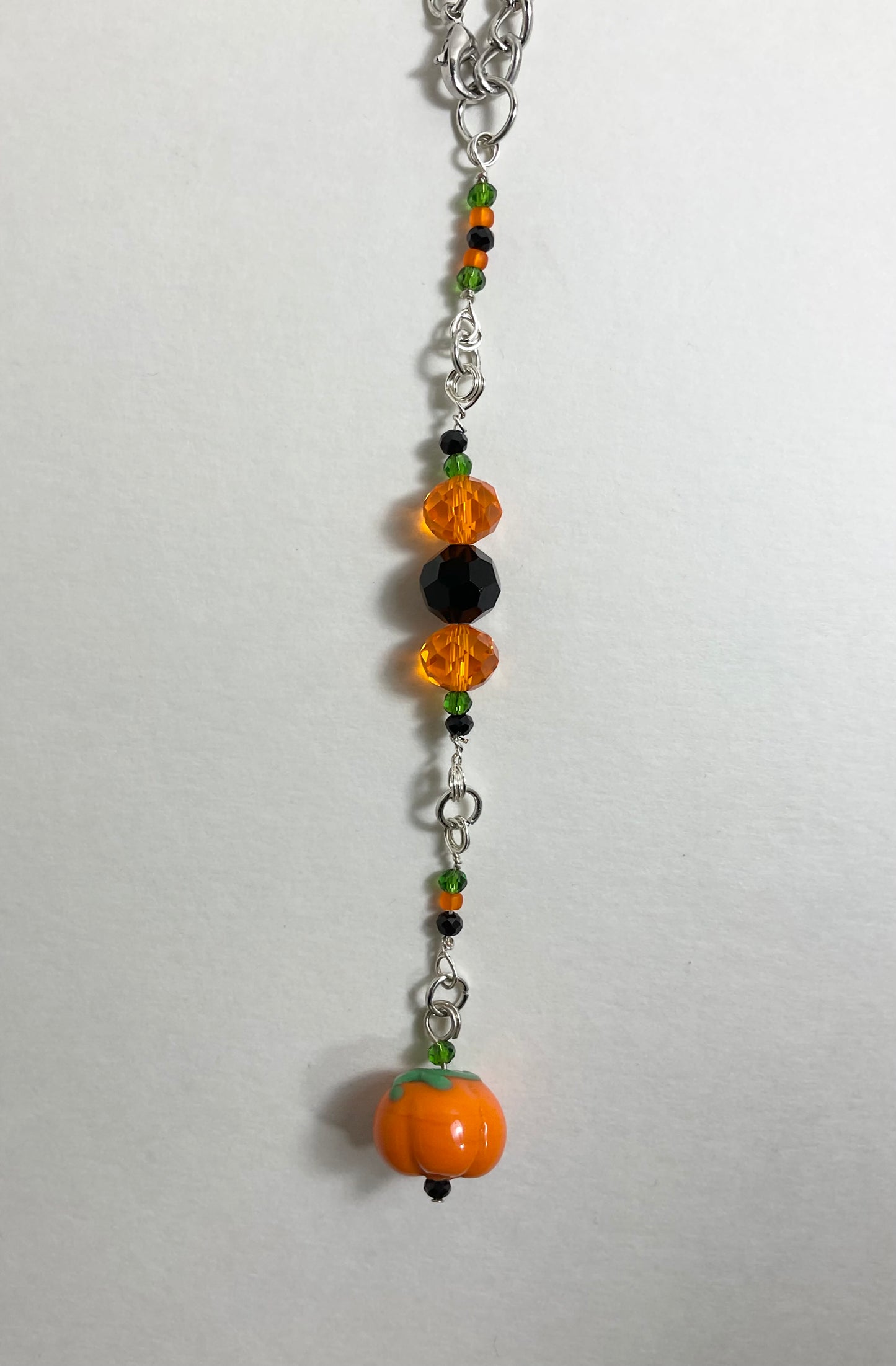 Pumpkin Harvest Crystal Sun Catcher