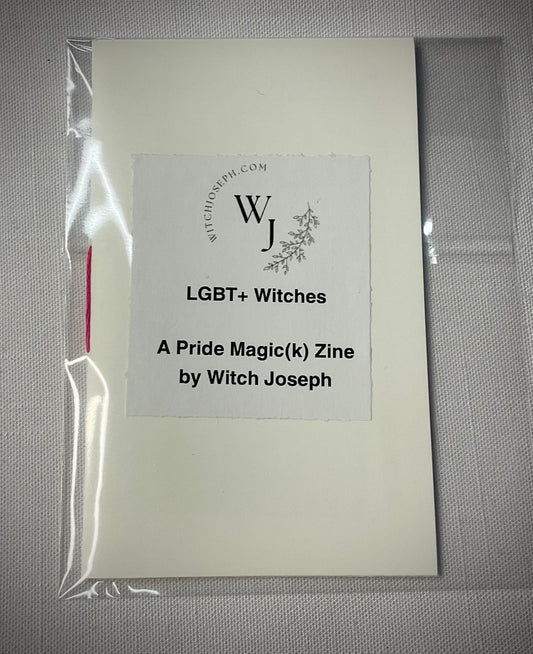 LGBT+ Witches Zine by Witch Joseph