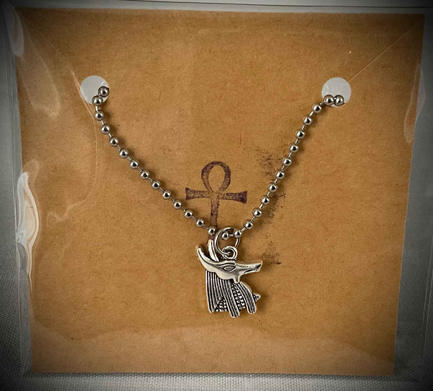 Anubis Charm Necklace