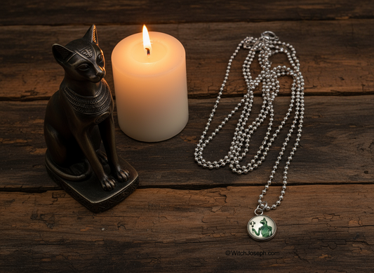Bastet Charm Necklace