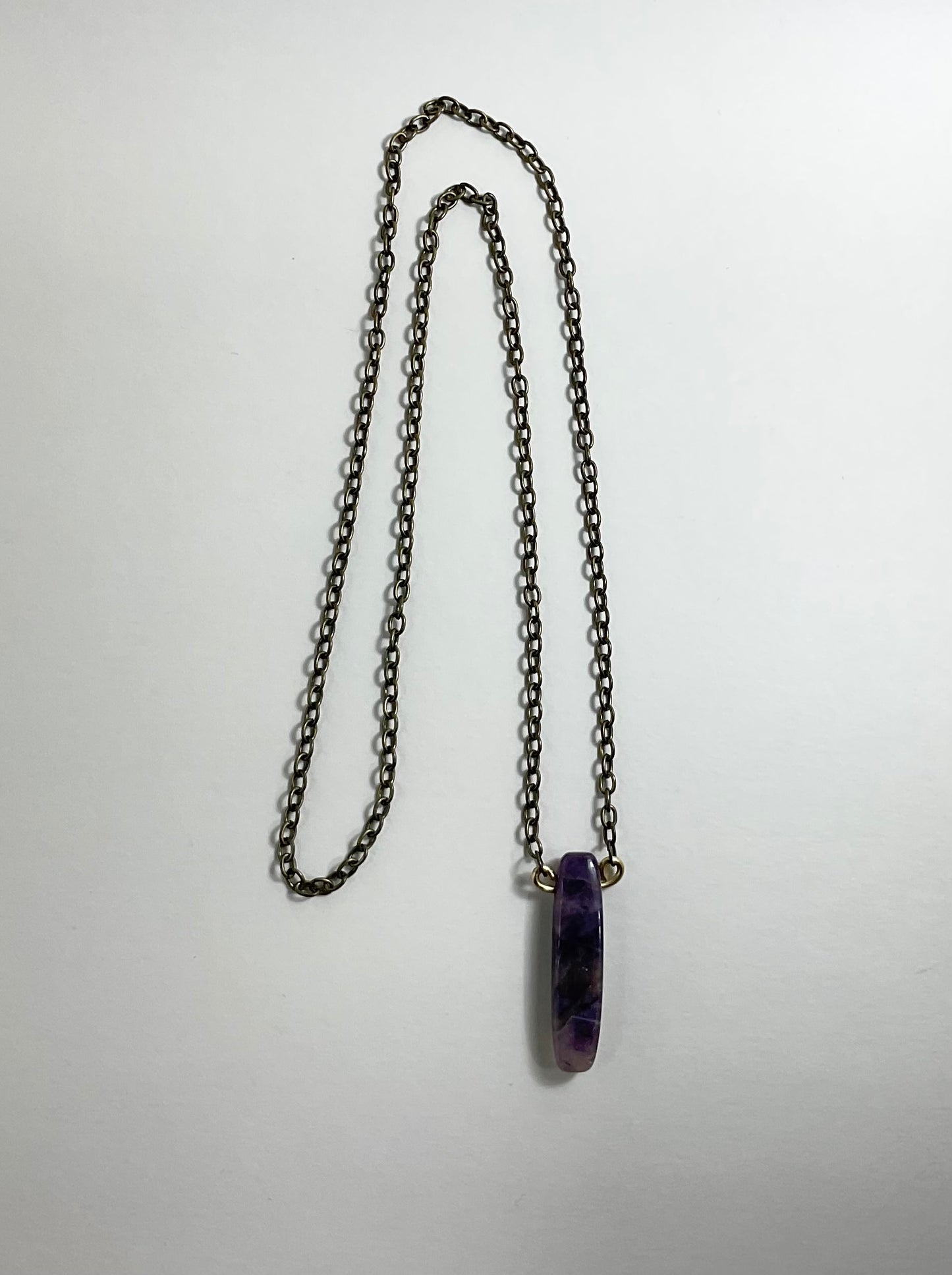 Amethyst Pendant Necklace