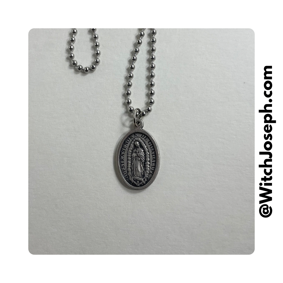 Divine Mercy Lady of Guadalupe Charm