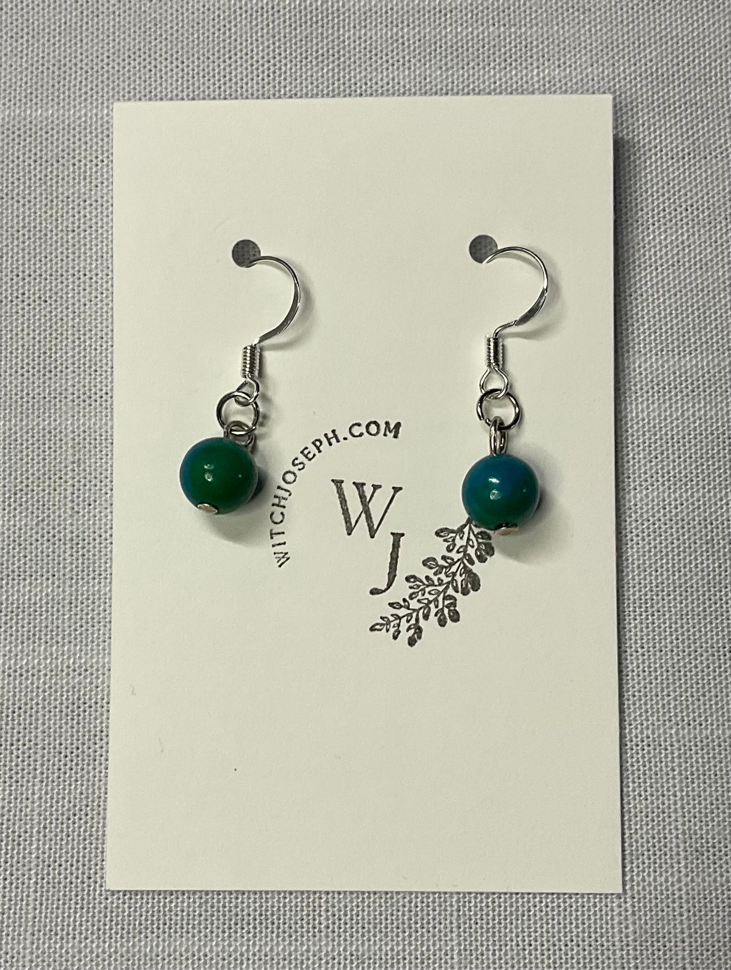 Chrysocolla Dangle Earrings