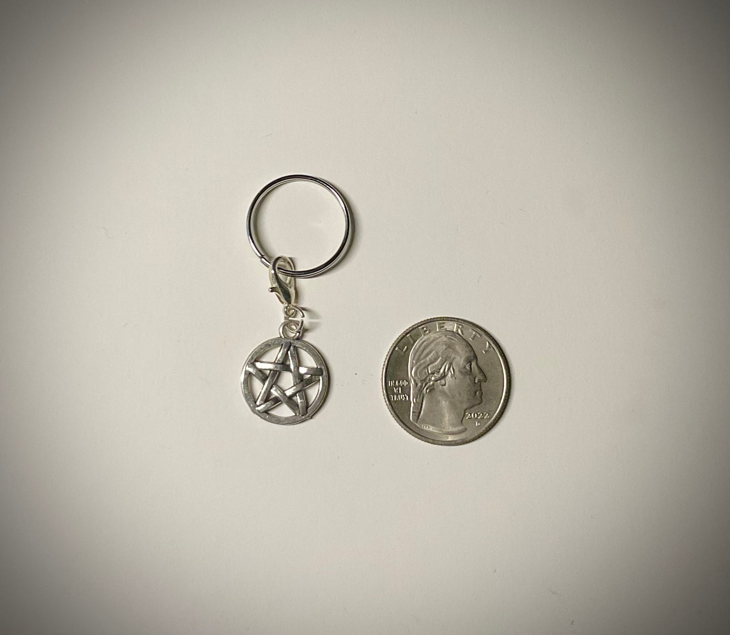 Pentagram Keychain Small