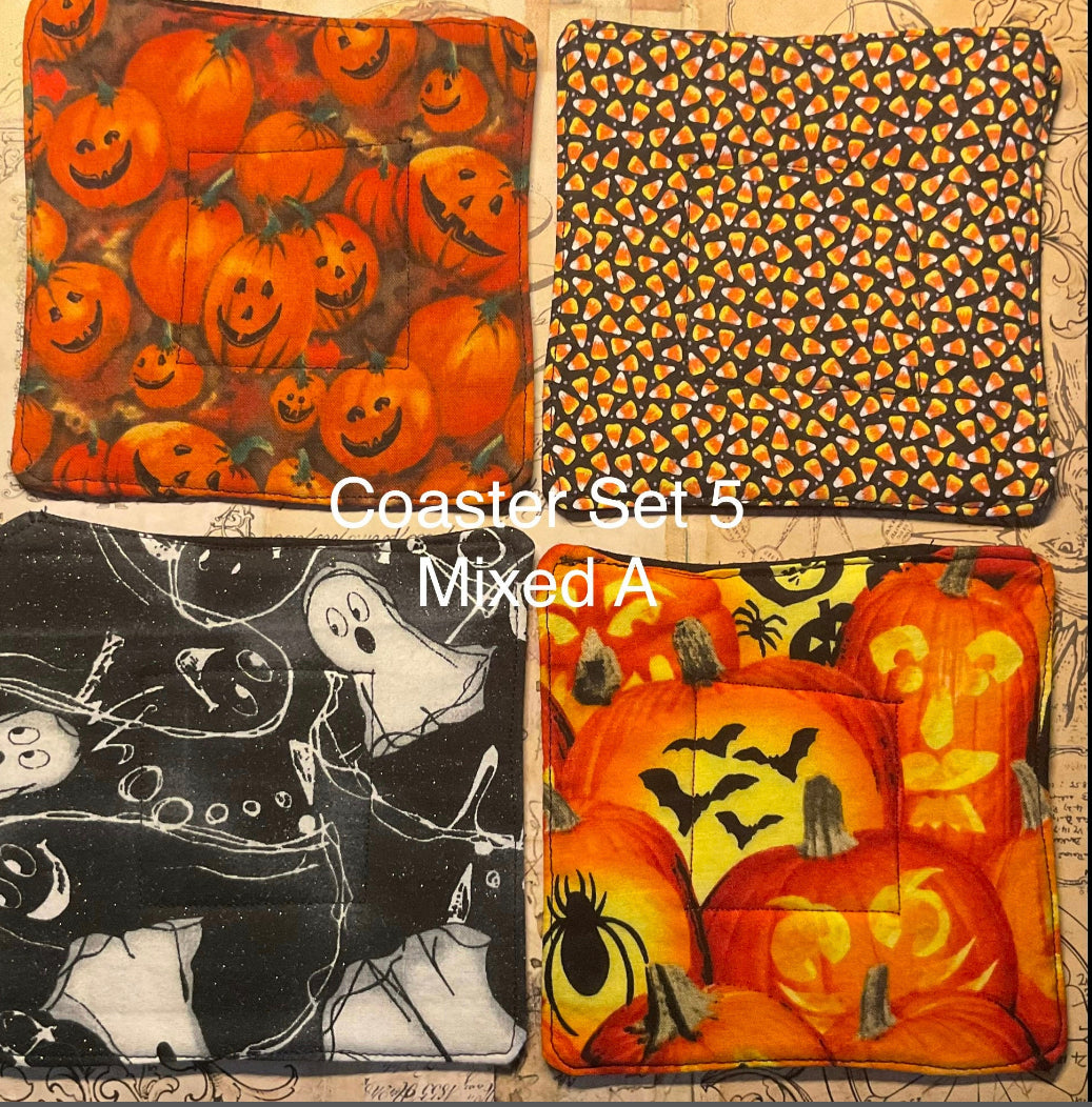 Halloween Coaster Set