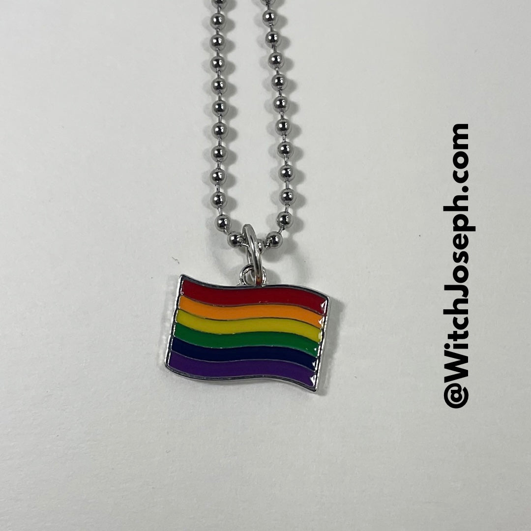 Rainbow Flag Charm