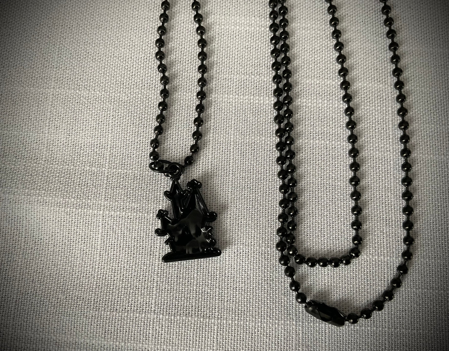 Haunted House Charm Necklace