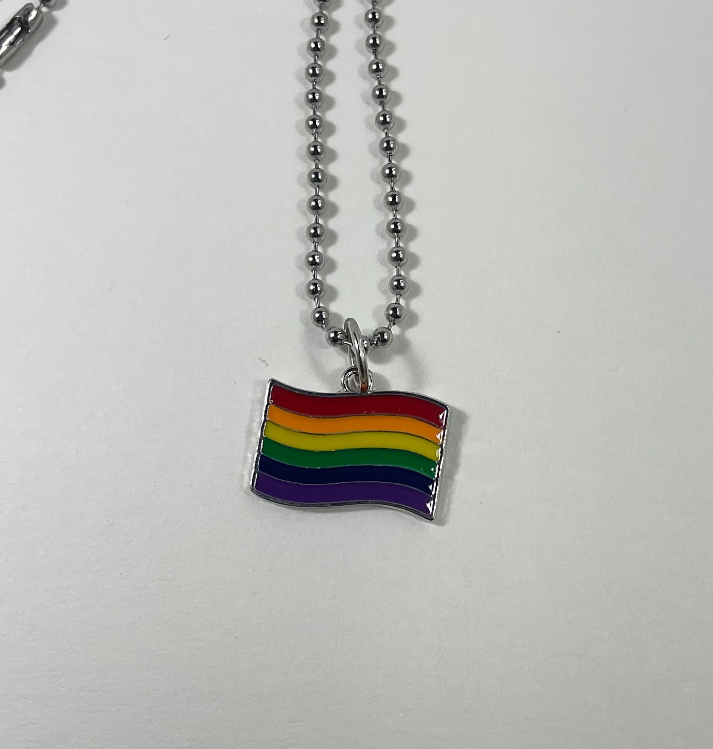 Rainbow Flag Charm