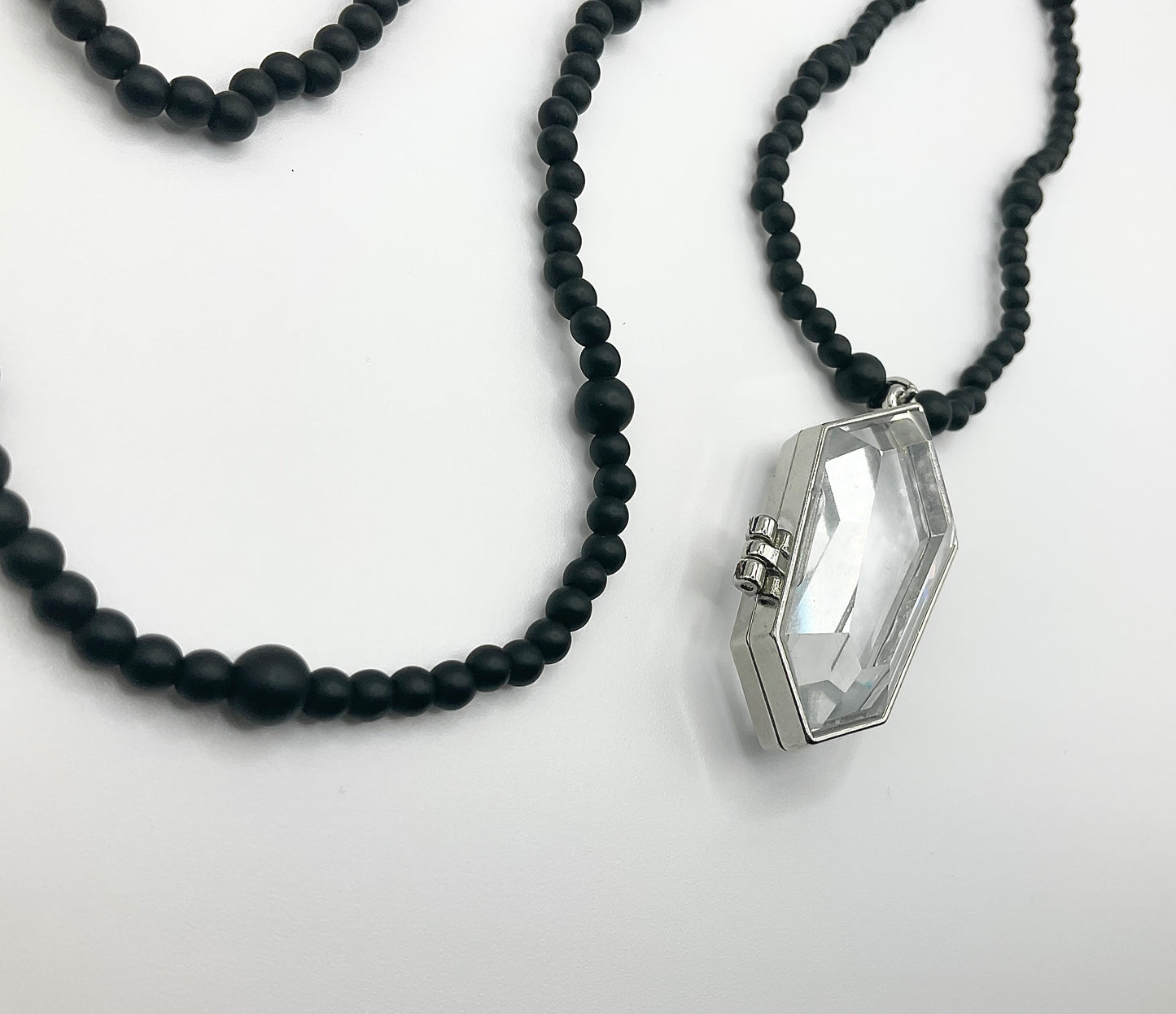 New Age Crystal Cut Glass Locket