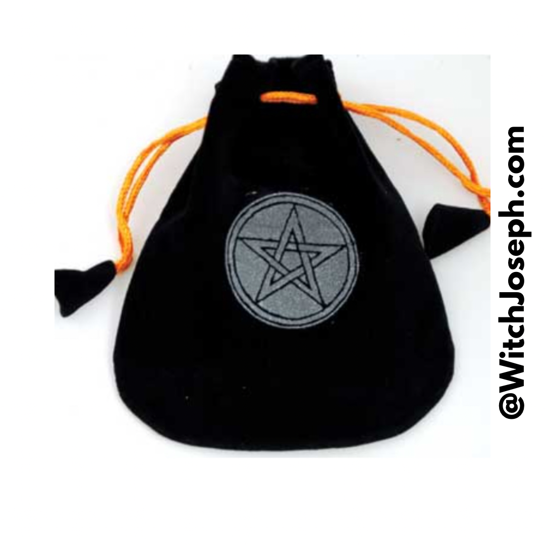 Pentagram Black Bag