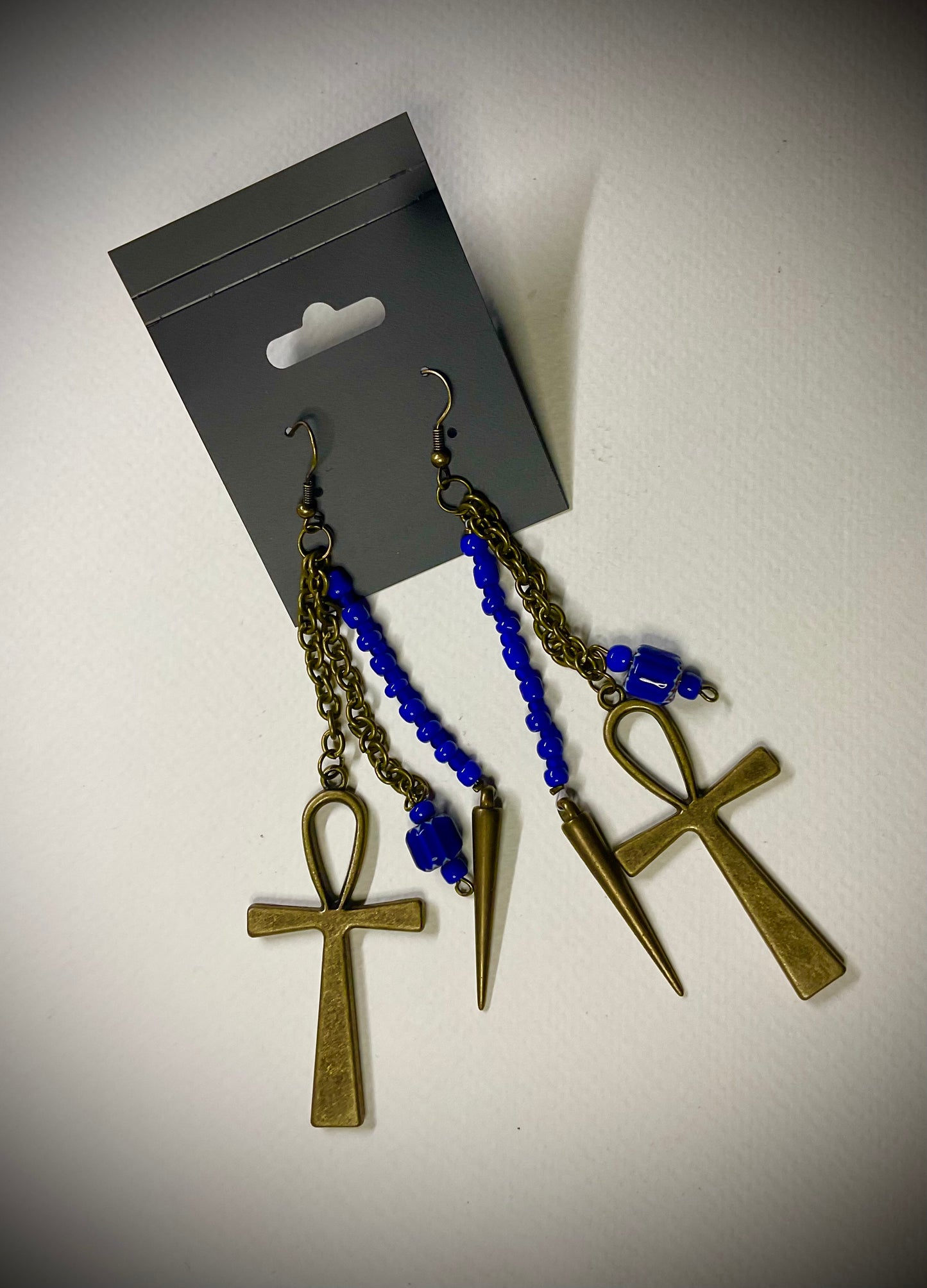 Kemetic Ankh Earrings