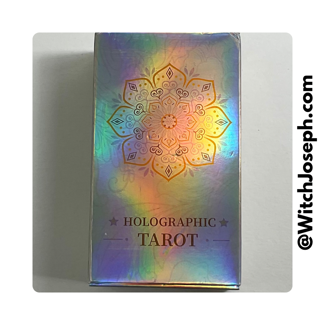 Holographic Rider Waite Smith Tarot Deck