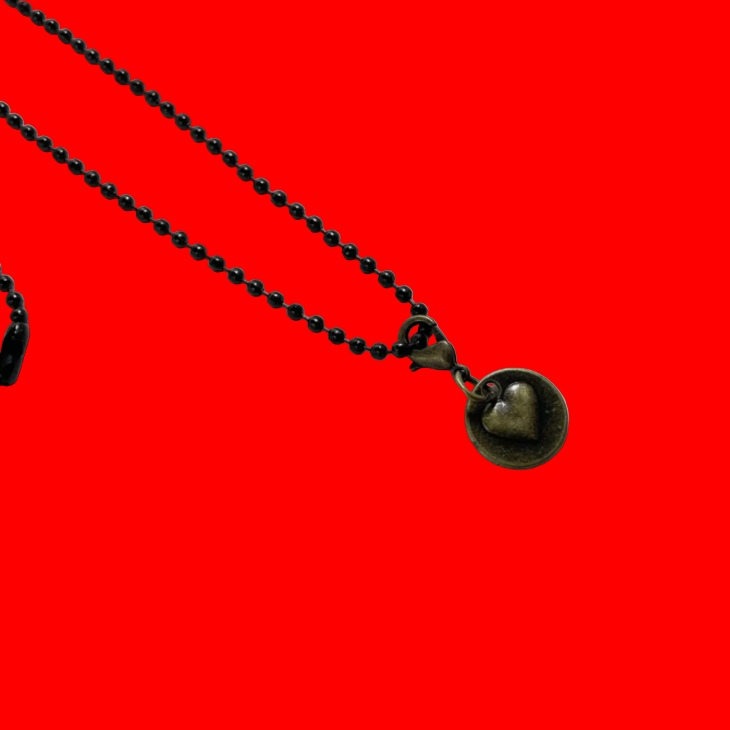 Heart LOVE Charm Necklace