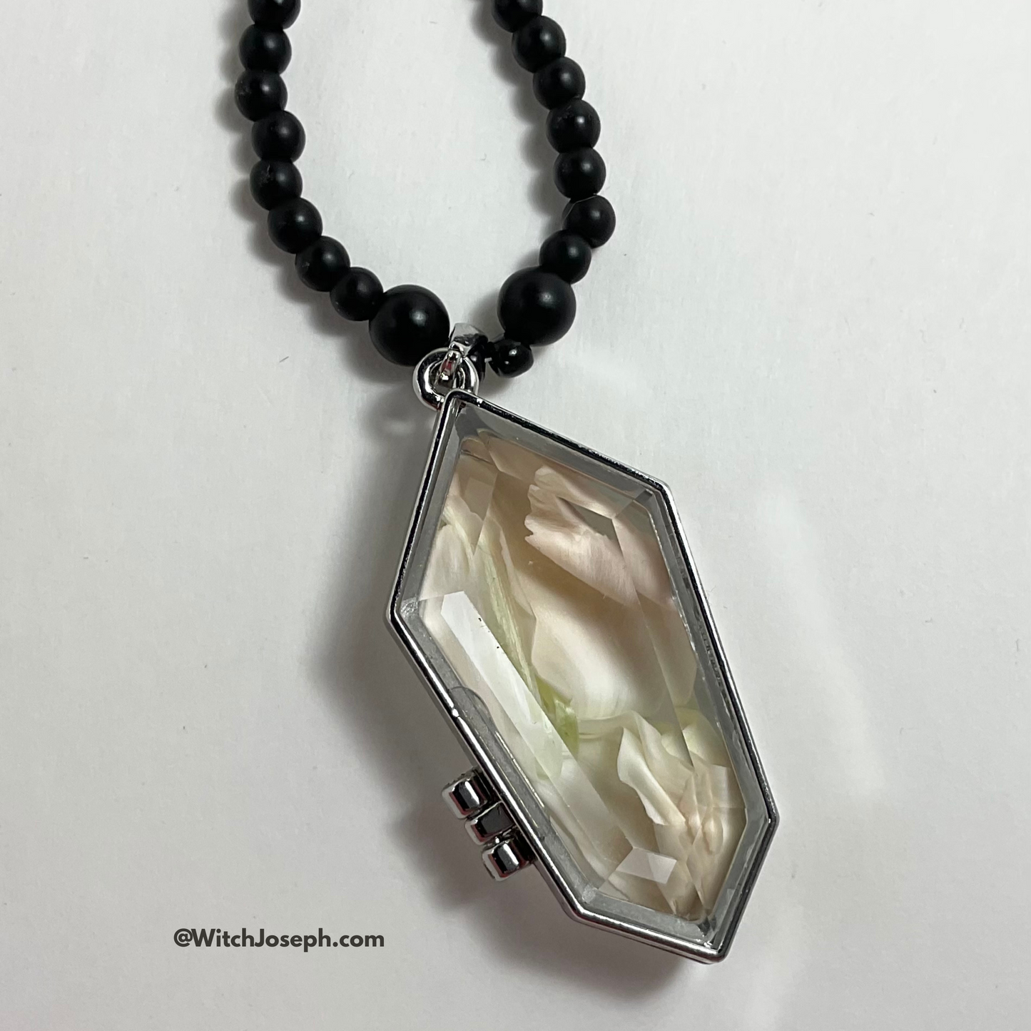 New Age Crystal Cut Glass Locket