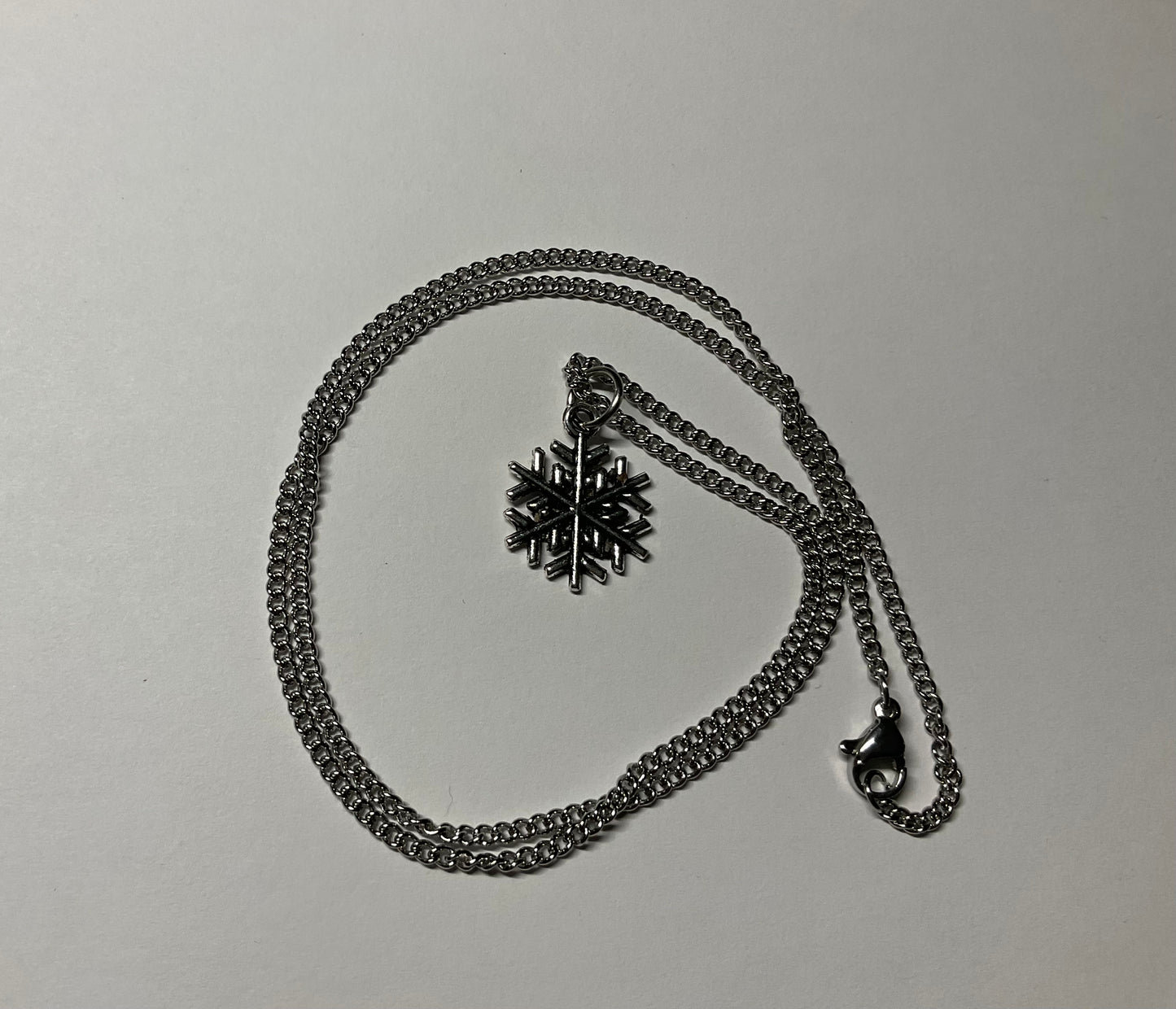 Snowflake Charm Necklace