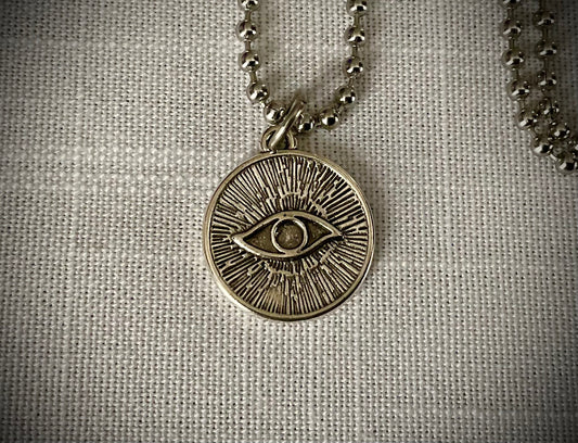 Eye of Providence Charm Necklace