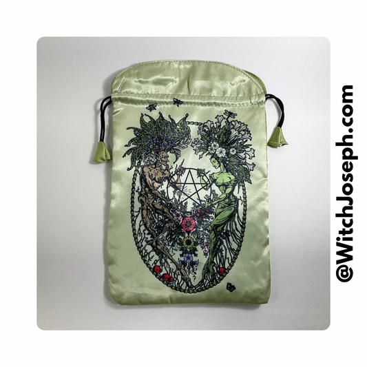 Magickal Botanical Tarot Bag