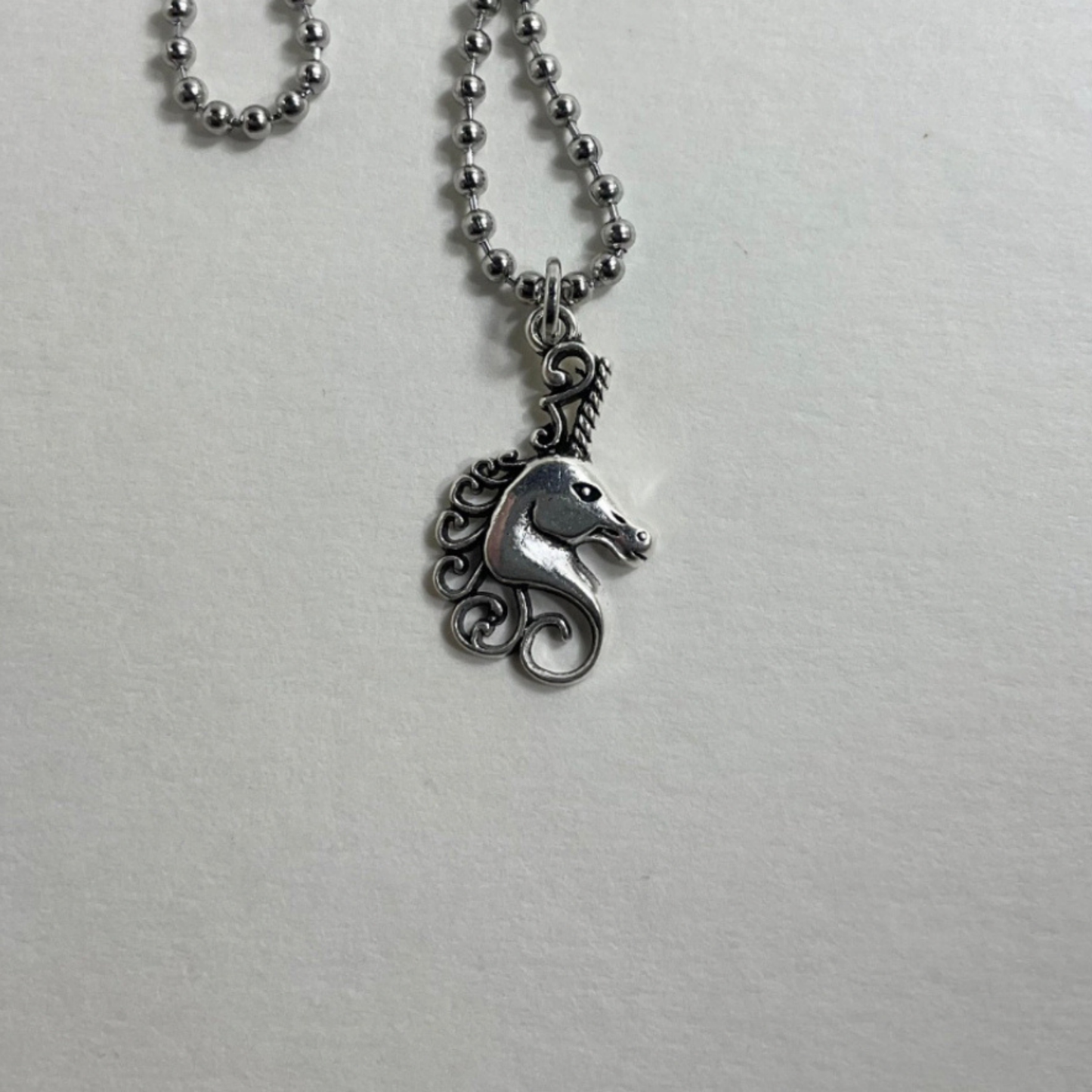 Unicorn Bust Charm