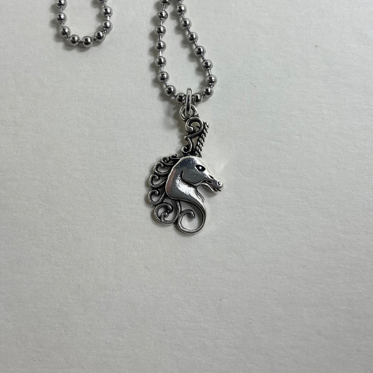 Unicorn Bust Charm