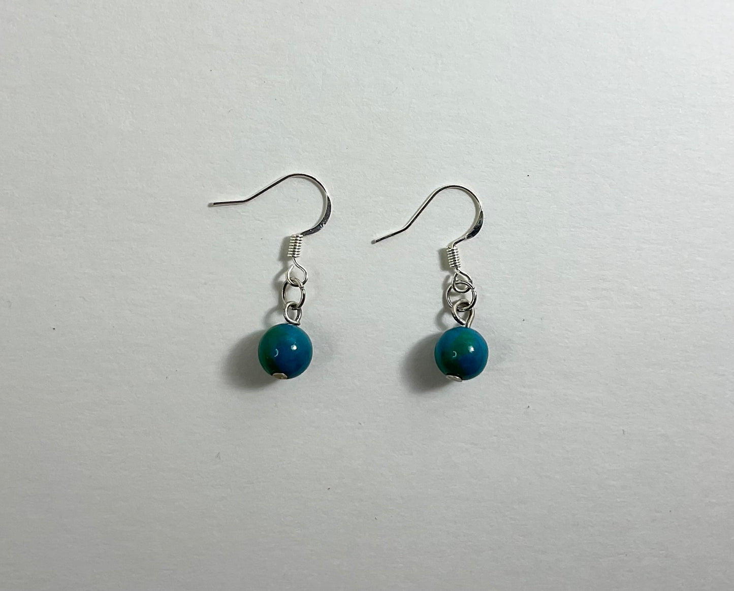 Chrysocolla Dangle Earrings