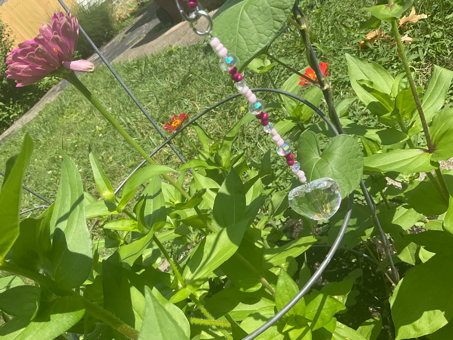 Heart Crystal Suncatcher