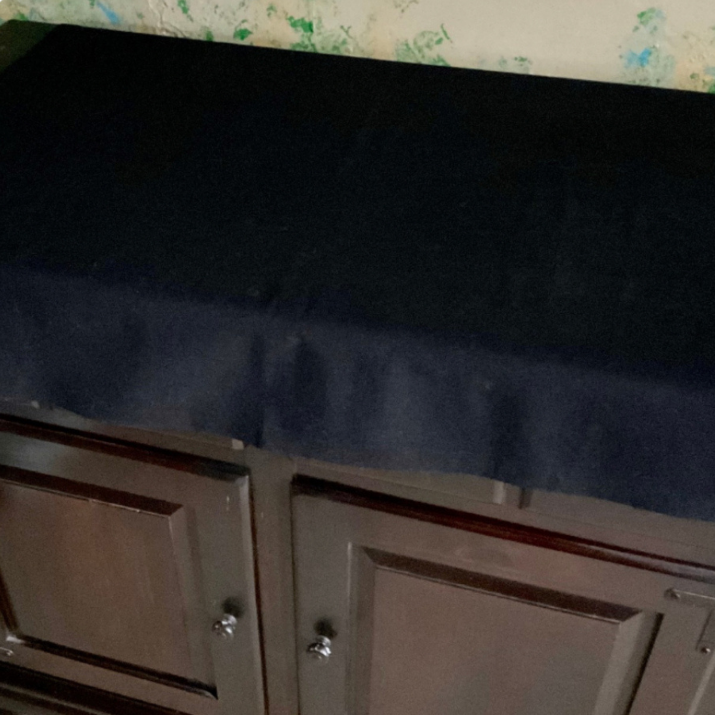 Black Linen Altar Cloth