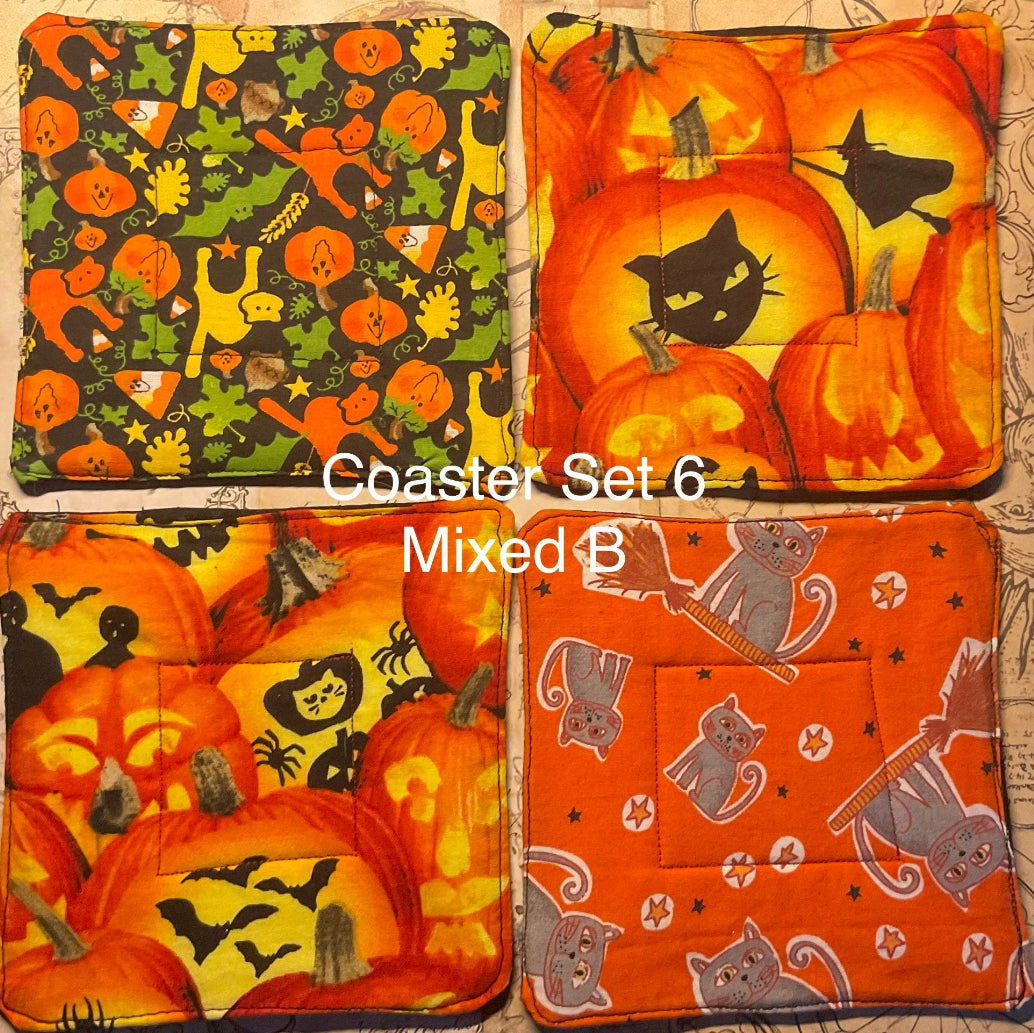 Halloween Coaster Set