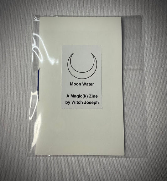 Moon Water Zine by Witch Joseph