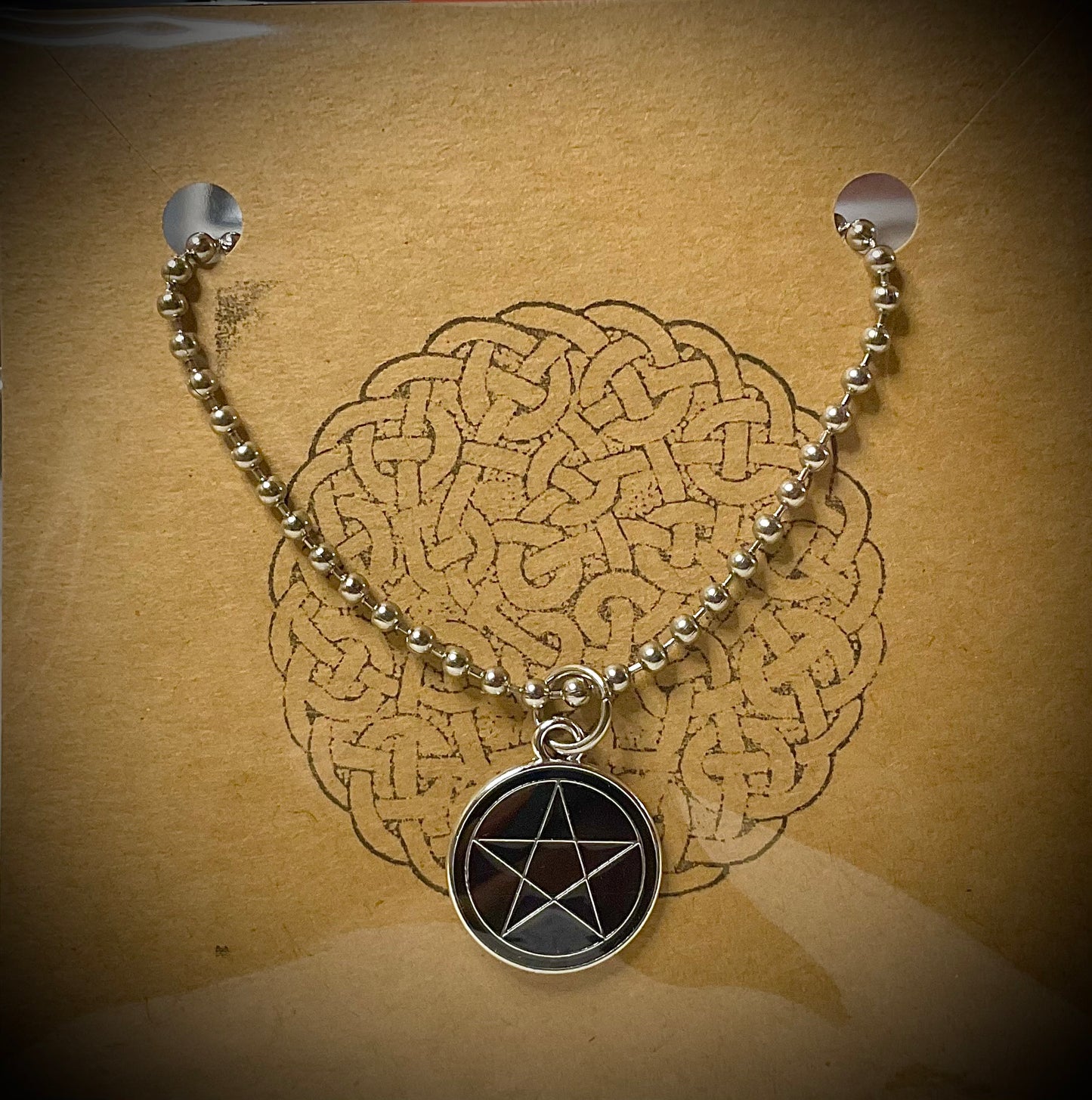 Pentagram Charm Necklace