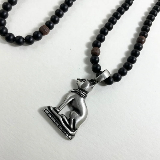 Bastet Goddess Talisman Necklace