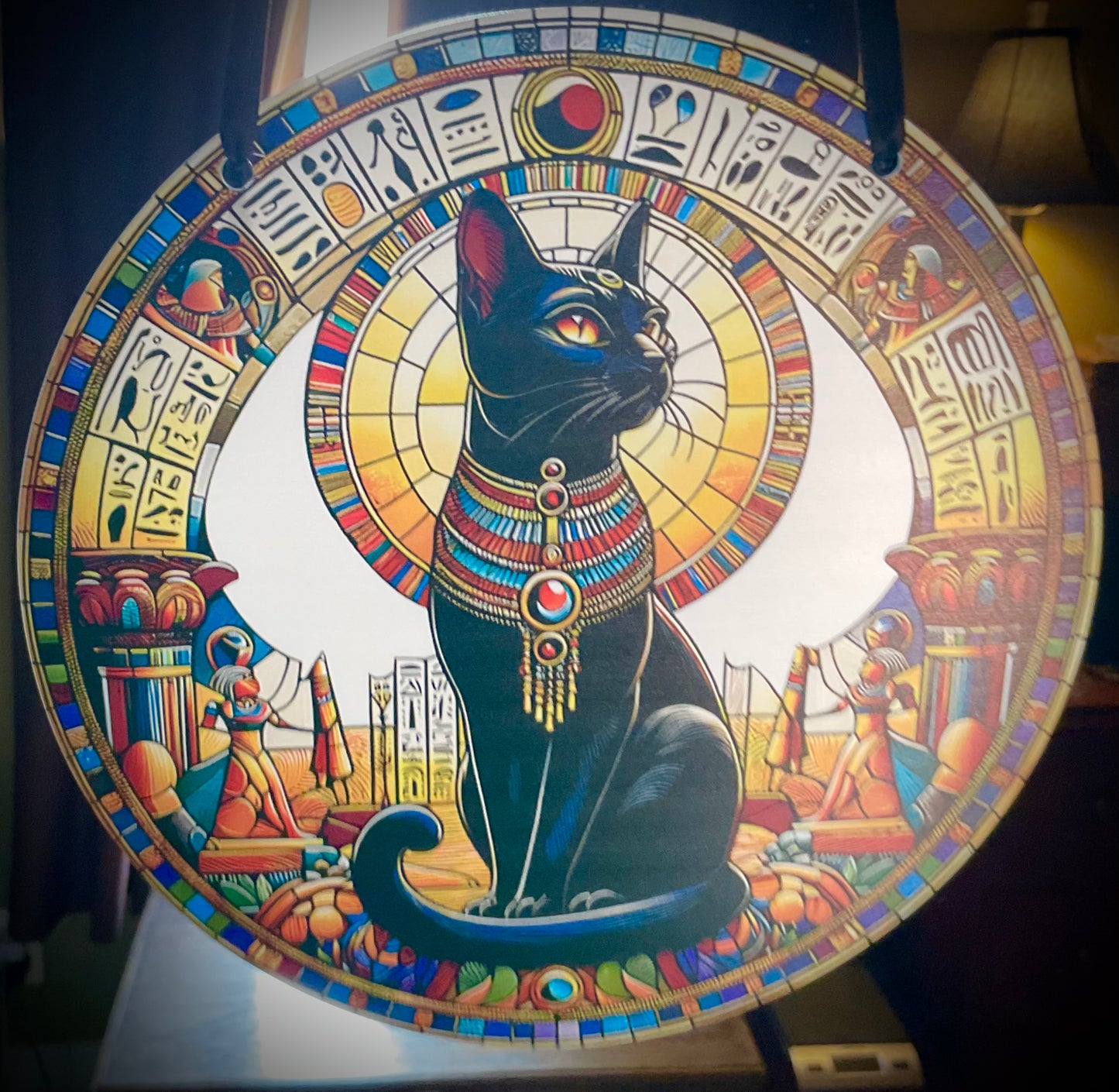 Bastet Acrylic Sun Catcher