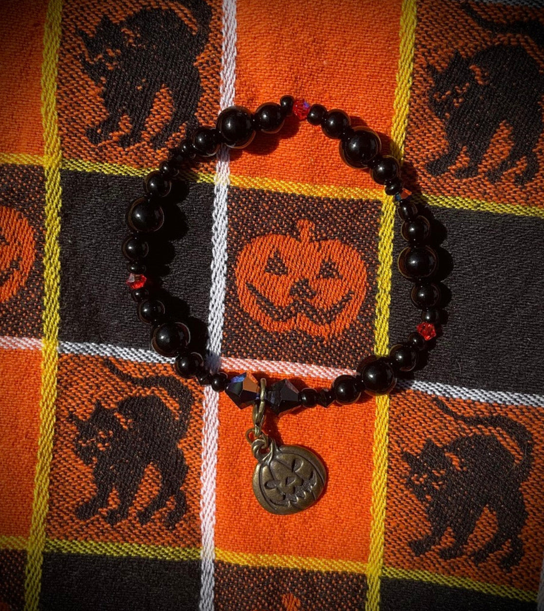 JackoLantern Charm Stretch Bracelet