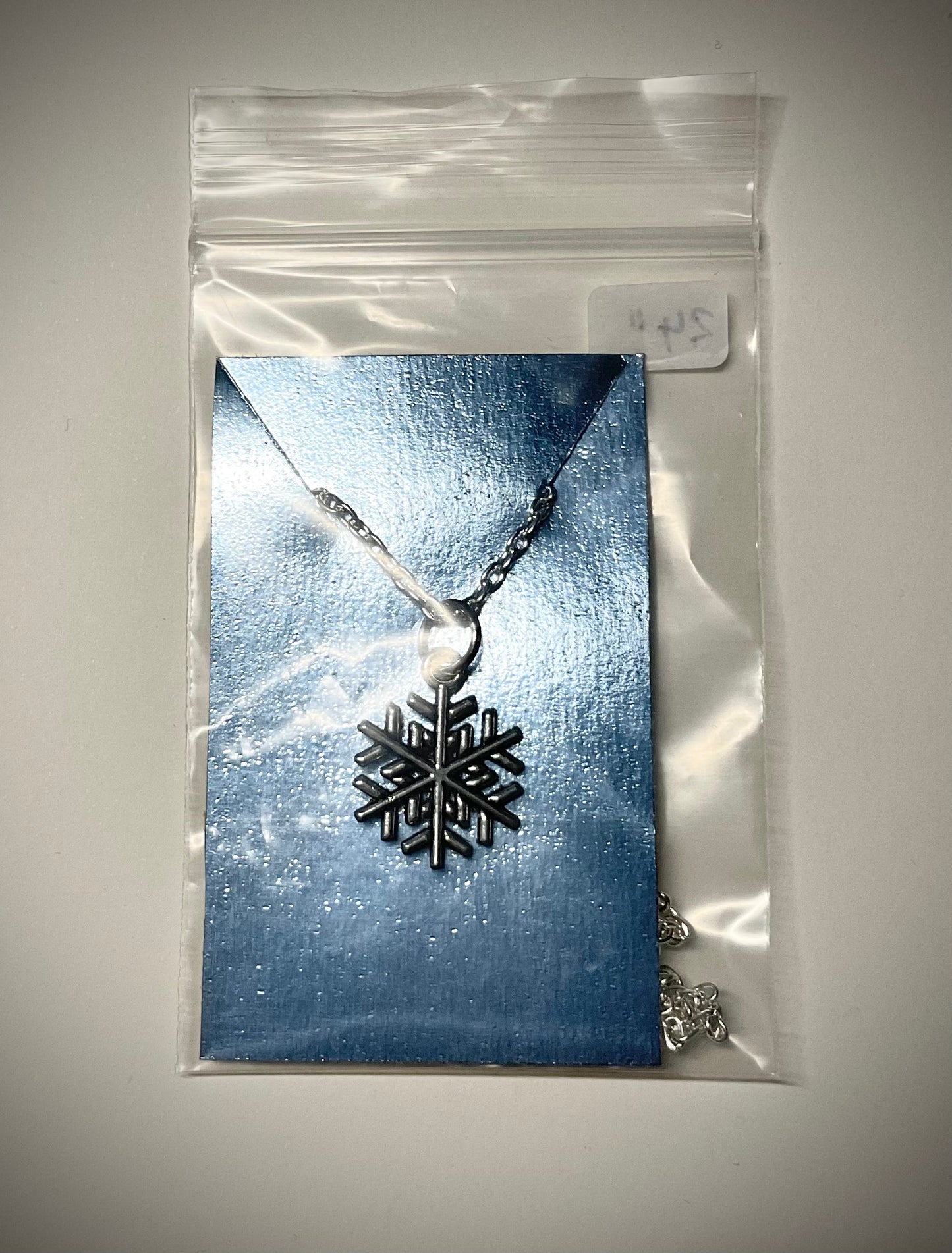 Snowflake Charm Necklace