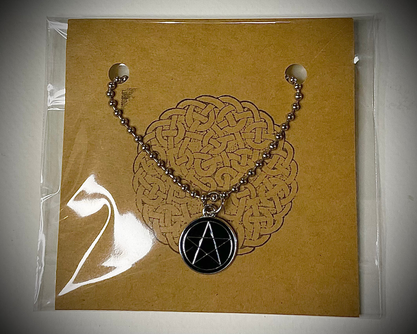 Pentagram Charm Necklace