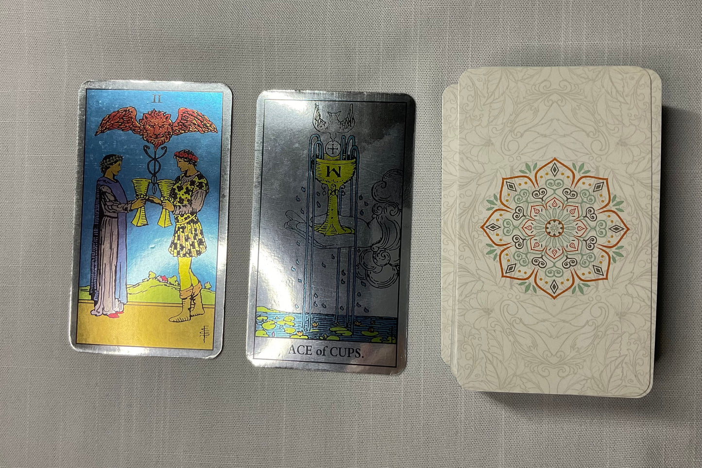 Holographic Tarot Rider Waite Smith Deck