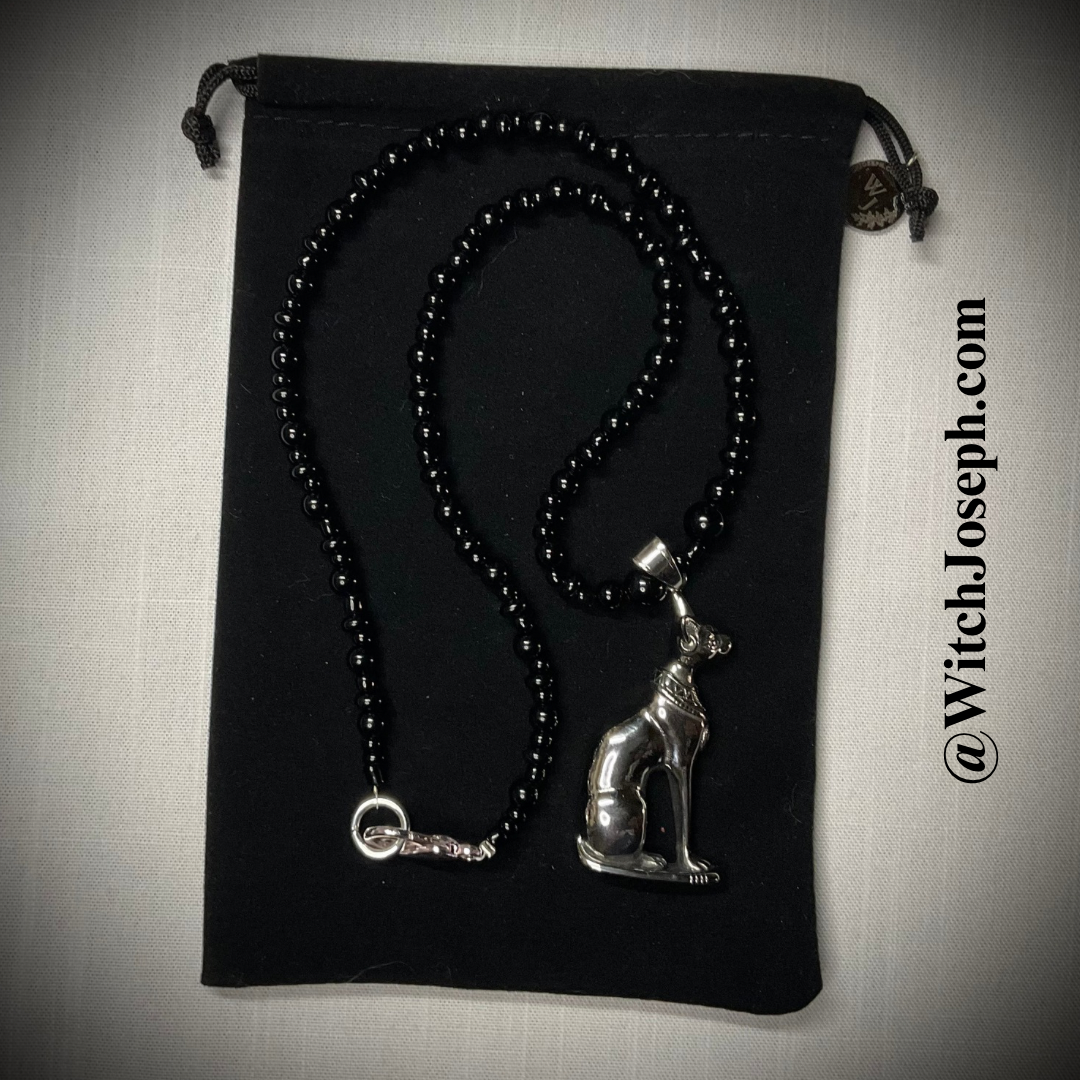 Bastet Goddess Talisman Necklace