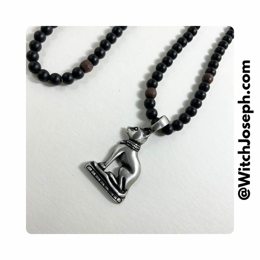 Bastet Goddess Talisman Necklace