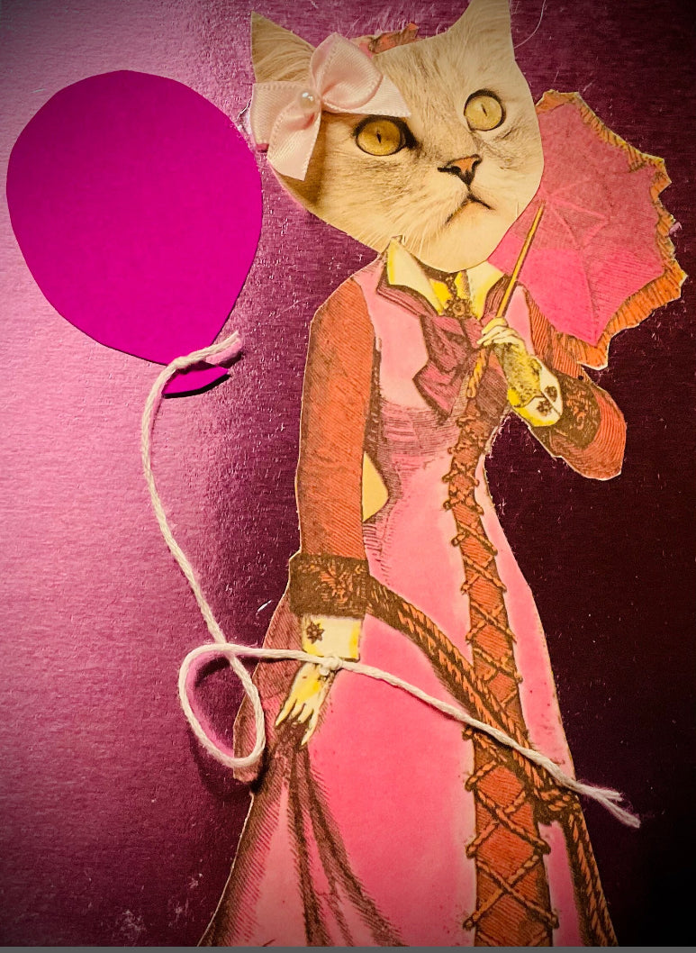 Ms Kitty Birthday Card