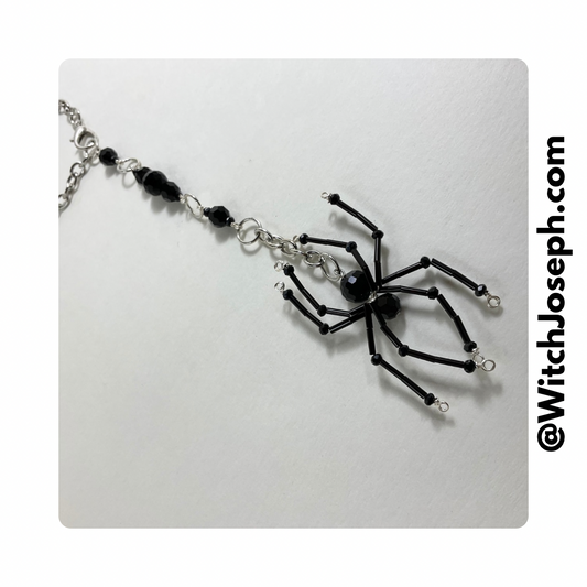 Spider Sun Catcher Black