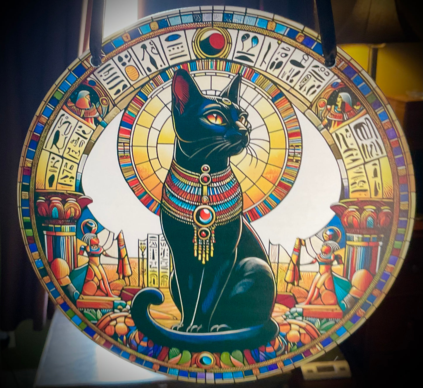 Bastet Acrylic Sun Catcher