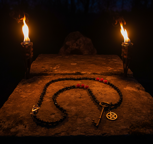 Hekate Talisman with Key and Pentacle